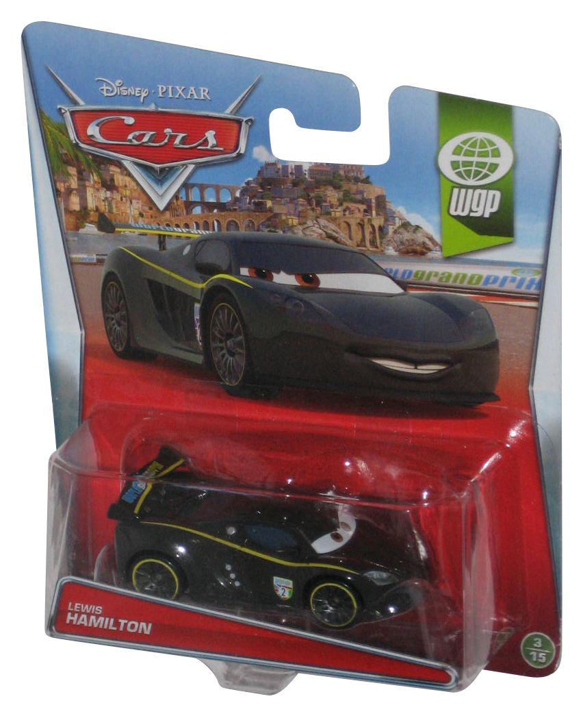 Disney Cars Movie Lewis Hamilton WGP (2014) Mattel DieCast Toy Car 3/