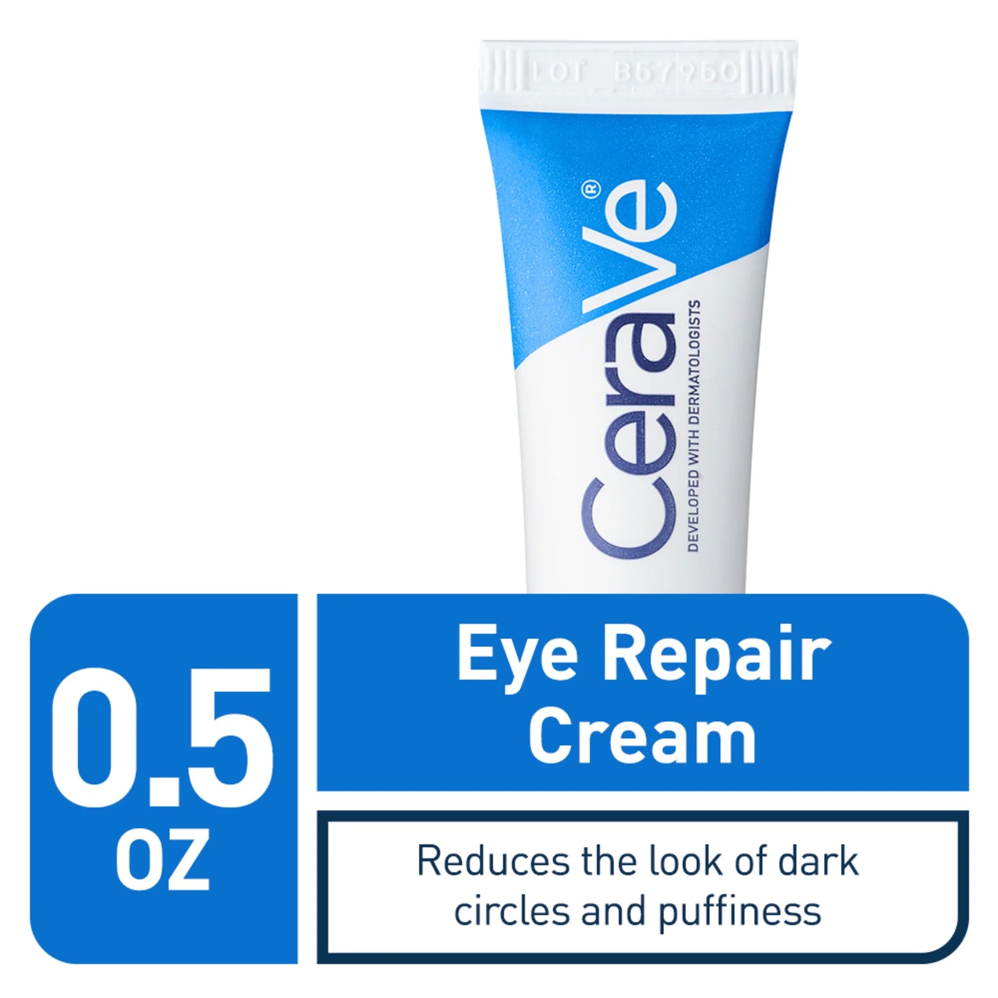 CeraVe Eye Repair Cream for Dark Circles and Puffiness, .5 oz Walmart