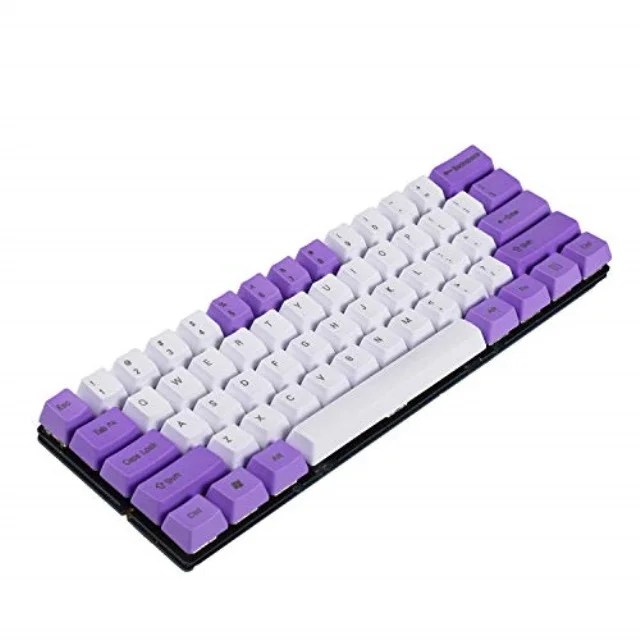 npkc white purple mixed 61 ansi keyset oem profile thick npkc white purple mixed 61 ansi keyset oem profile thick
