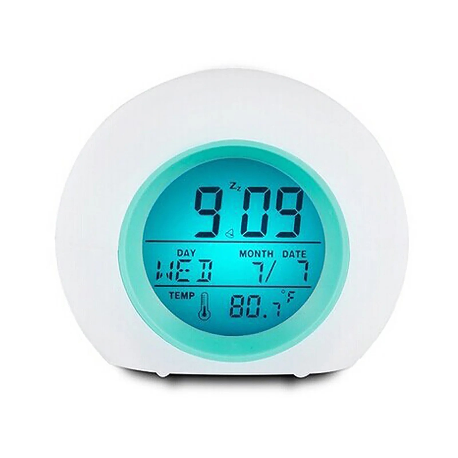 Vingtank Kids Alarm Clock Wake Up Digital Clock for Kids 7 Colors