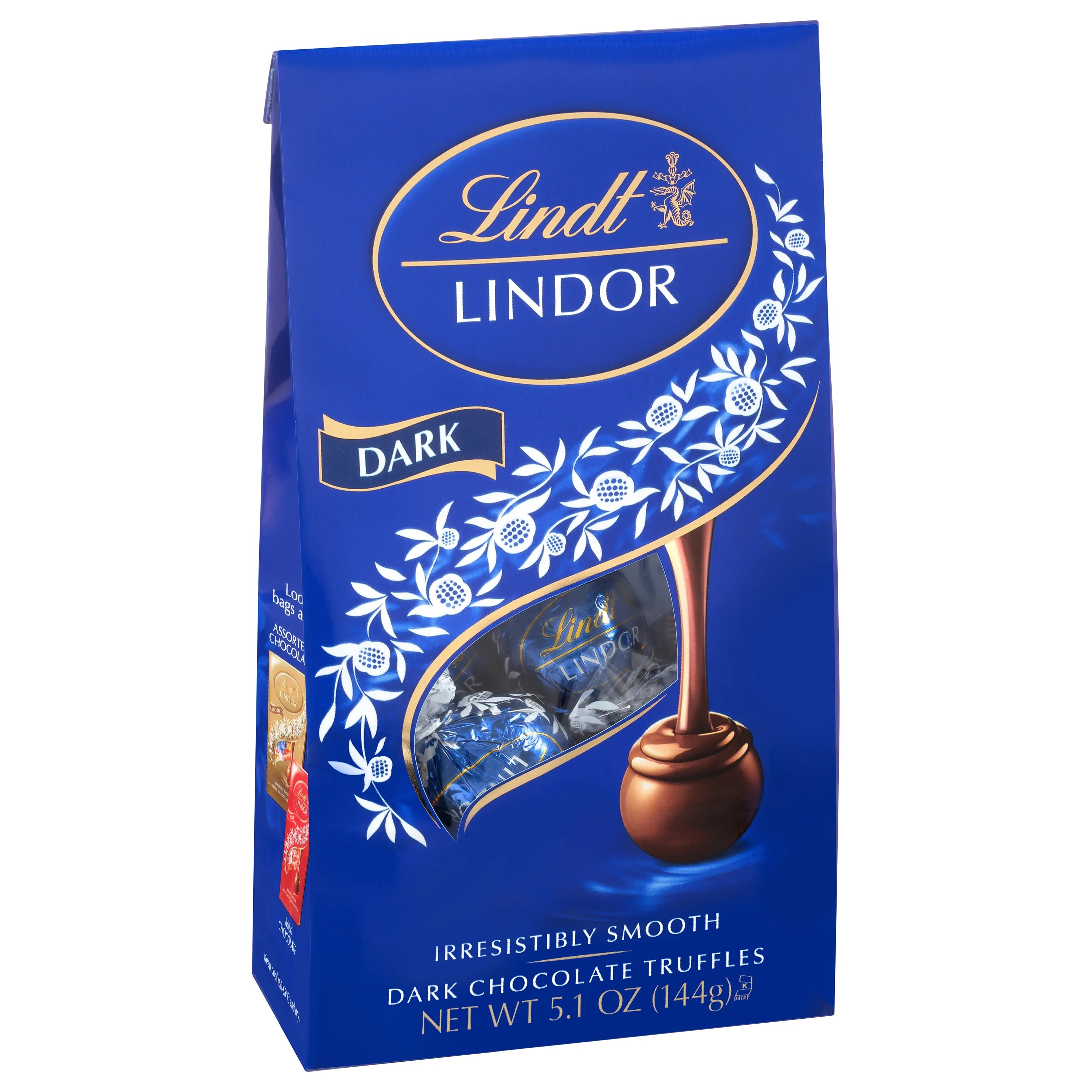 Lindt Lindor trufas de chocolate negro, 5.1 oz. Chile Ubuy