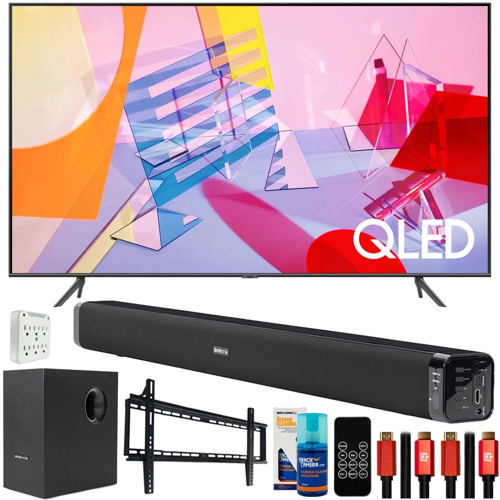 Samsung QN43Q60TAFXZA 43" Q60T QLED 4K UHD HDR Smart TV (2020 Model Samsung QN43Q60TAFXZA 43" Q60T QLED 4K UHD HDR Smart TV (2020 Model