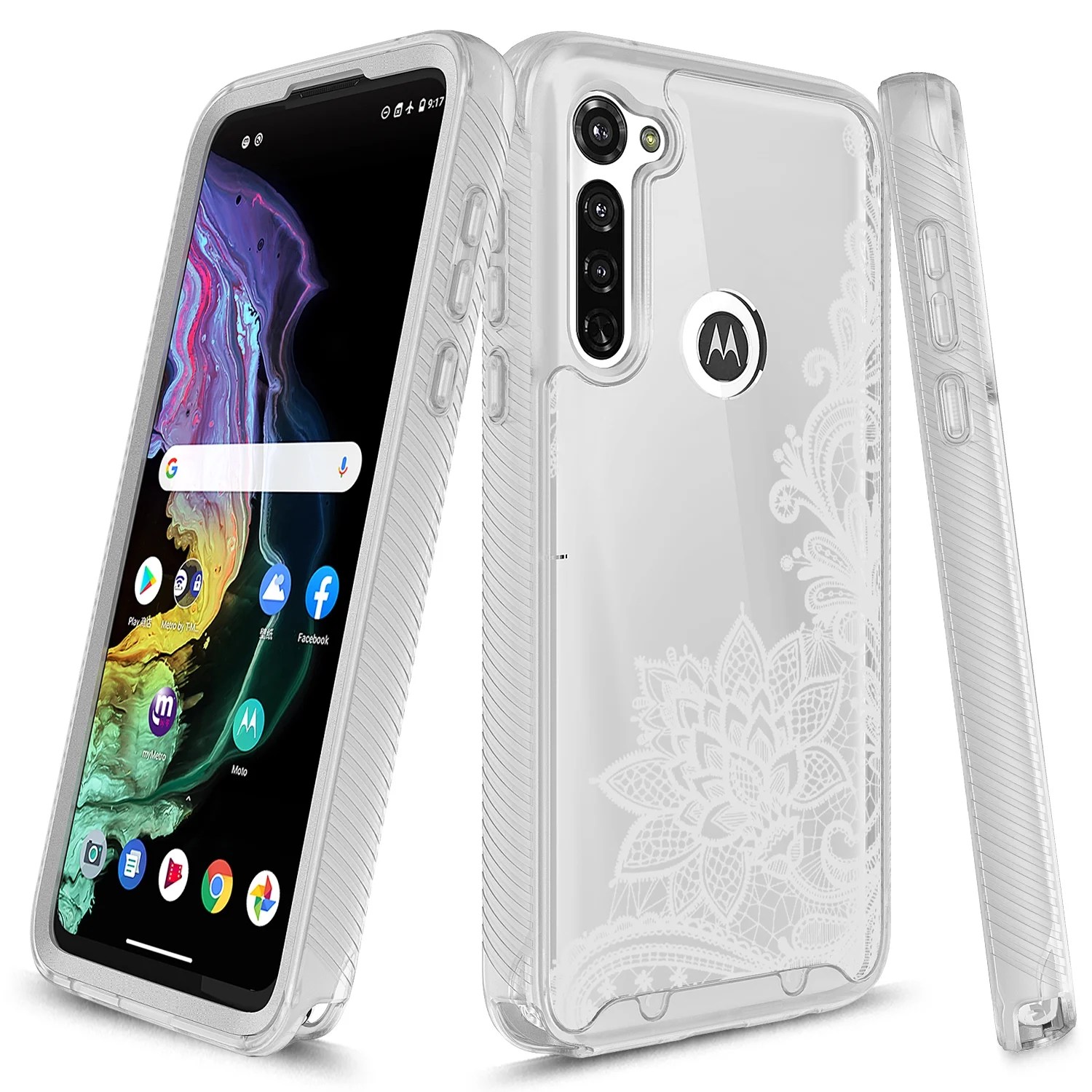 Moto G Stylus Case, Moto G Pro Case, KAESAR Graphic Design Shockproof