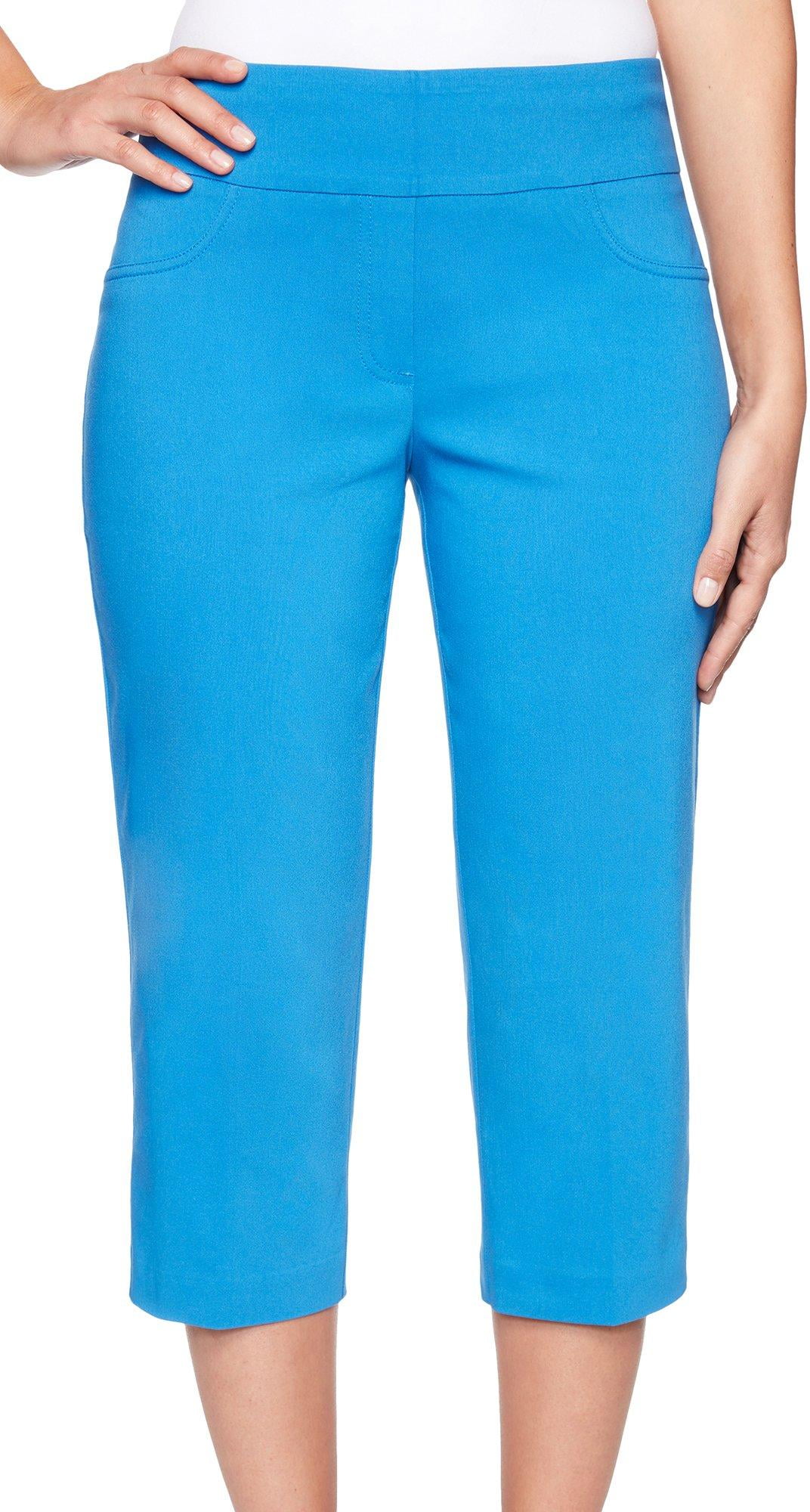 Ruby Road Favorites Ruby Road Favorites Womens Solid Pull On Capris 8