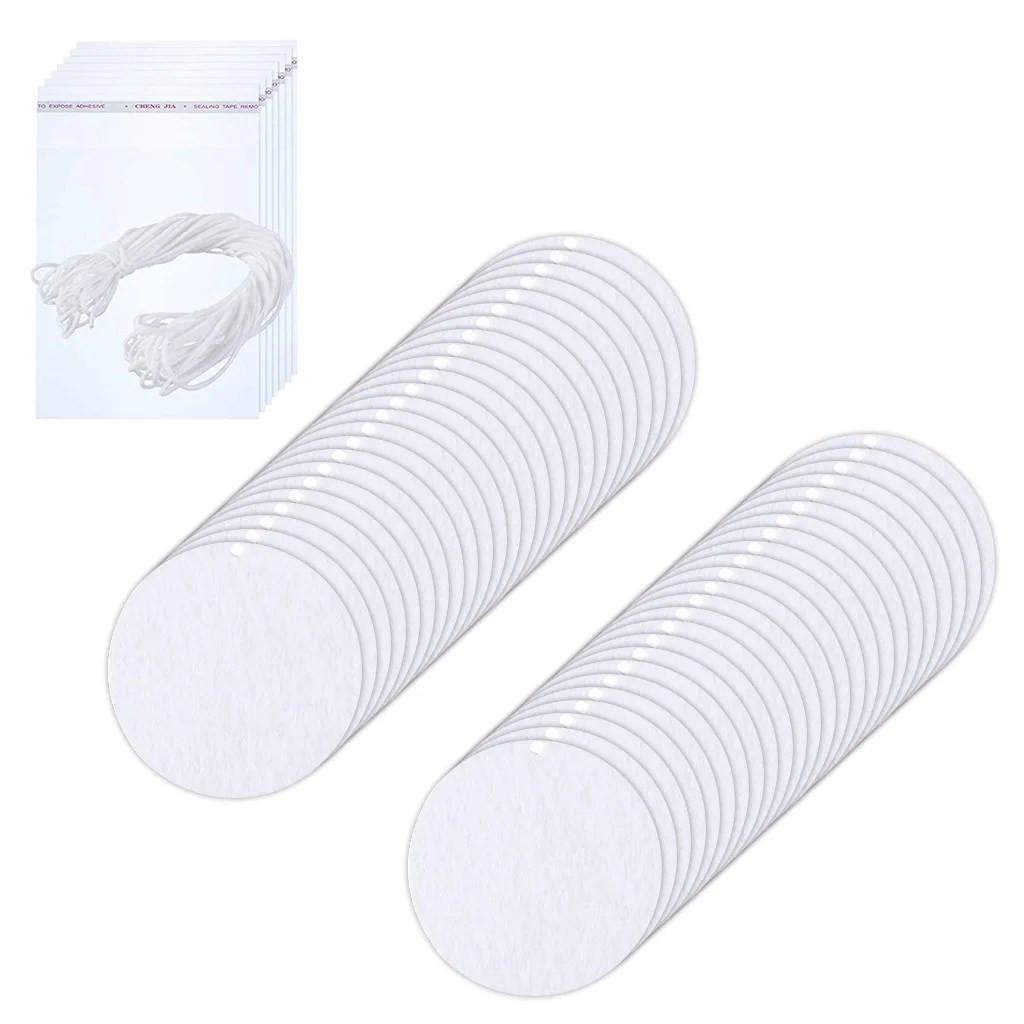 100 Pieces Sublimation Air Fresheners Blanks Sublimation Air Freshener