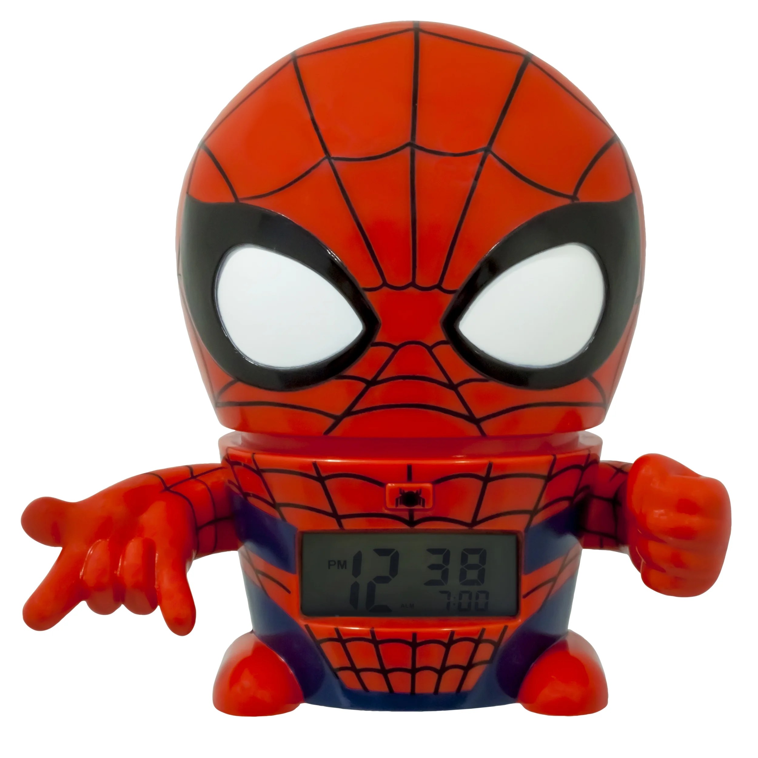 BulbBotz™ Marvel SpiderMan Night Light Alarm Clock (5.5 inch