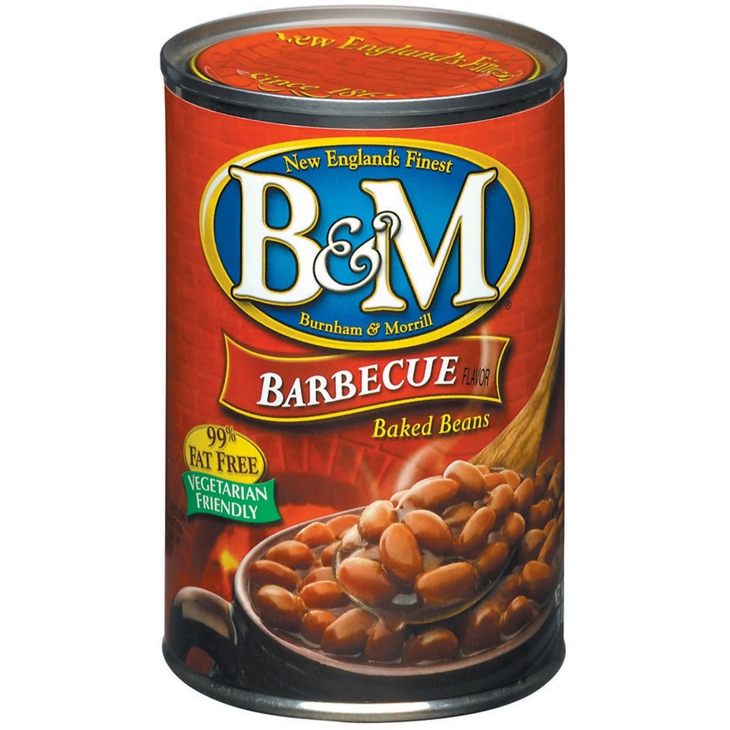 B&MÃ Â® Barbecue Flavor Baked Beans 16 oz. Can