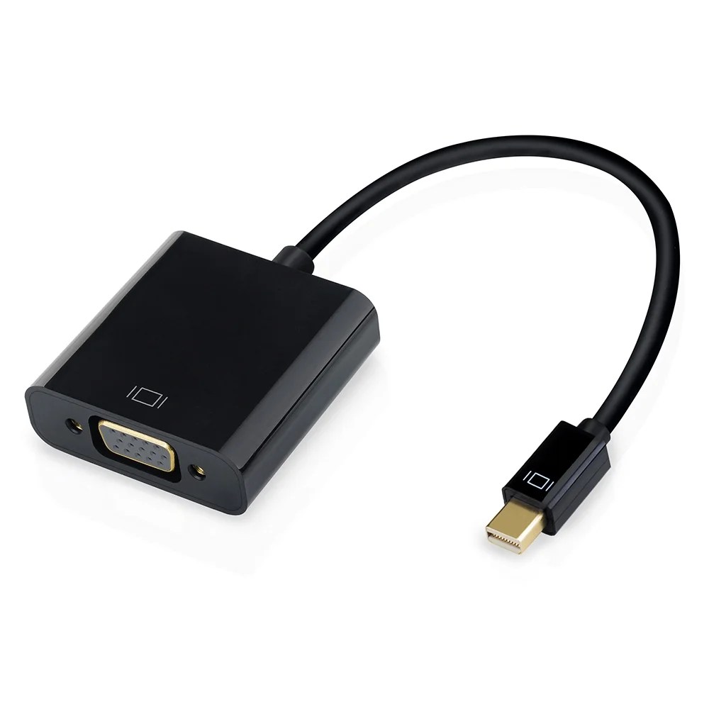 VicTsing Gold Plated Thunderbolt Mini DisplayPort to VGA Male to Female