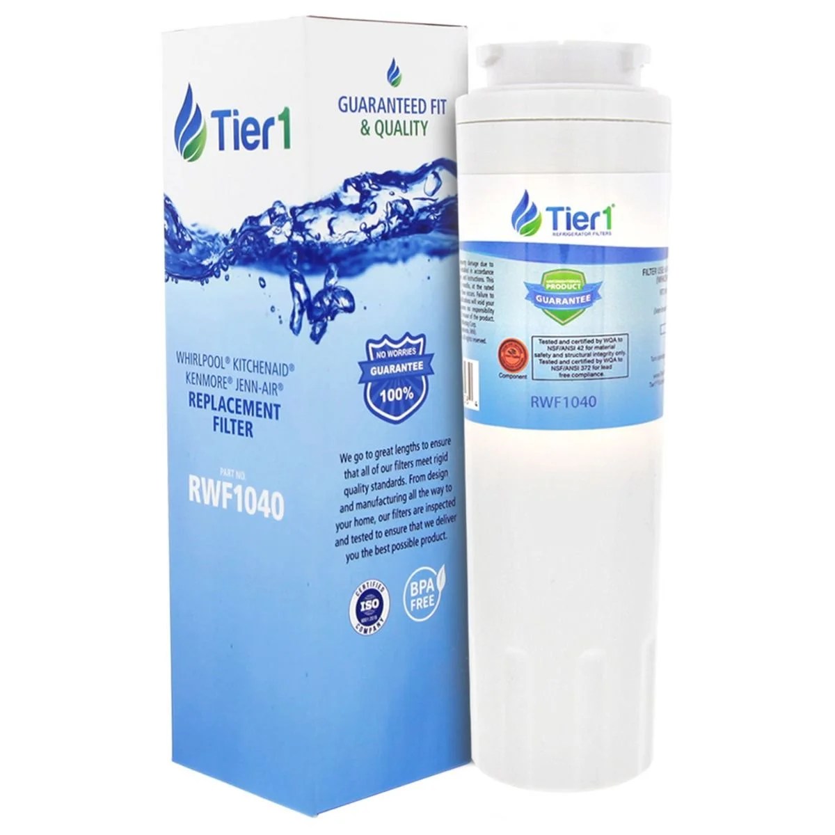 Tier1 UKF8001 Refrigerator Water Filter | Replacement for Whirlpool