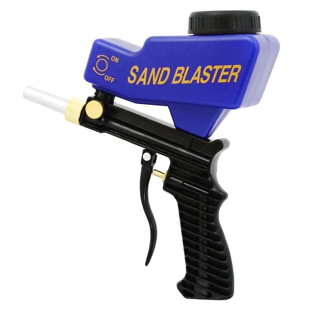 Antirust Sand Blasting Gun Gravity Type Sandblasting Sand Spray Gun