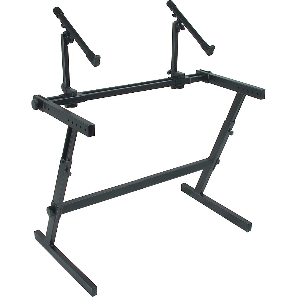 QUIK LOK Z726L 2 Tier Keyboard Stand