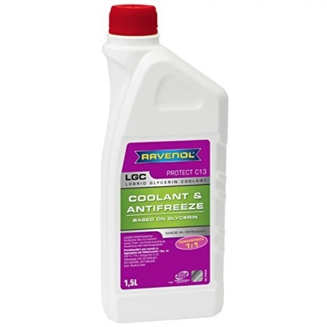 ravenol j4d2002 lgc c13 coolant antifreeze concentrate (g13) (1.5 liter