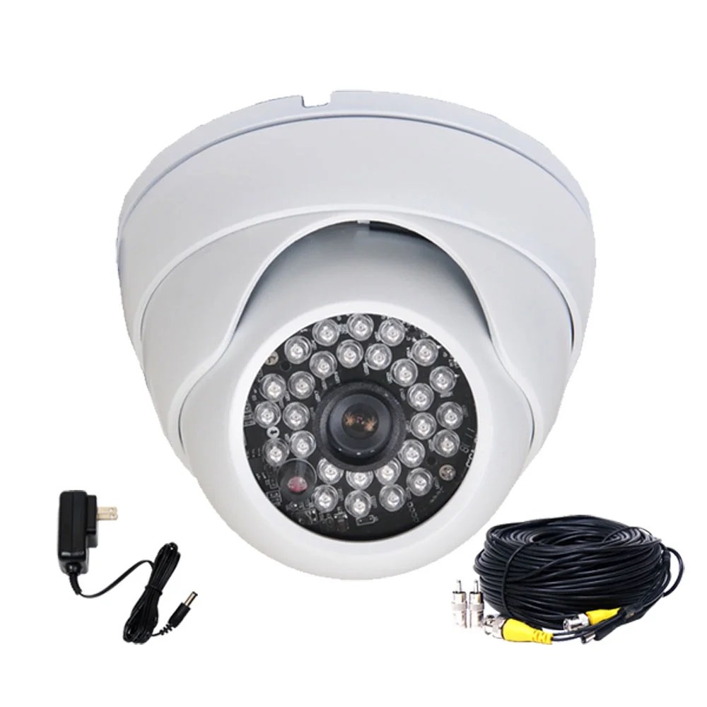VideoSecu IR Day Night Security Camera Builtin 1/3 inch Sony Effio CCD