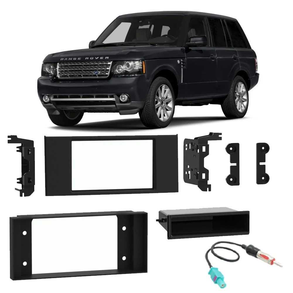 Land Rover Range Rover 20032012 Single Double DIN Stereo Radio Install
