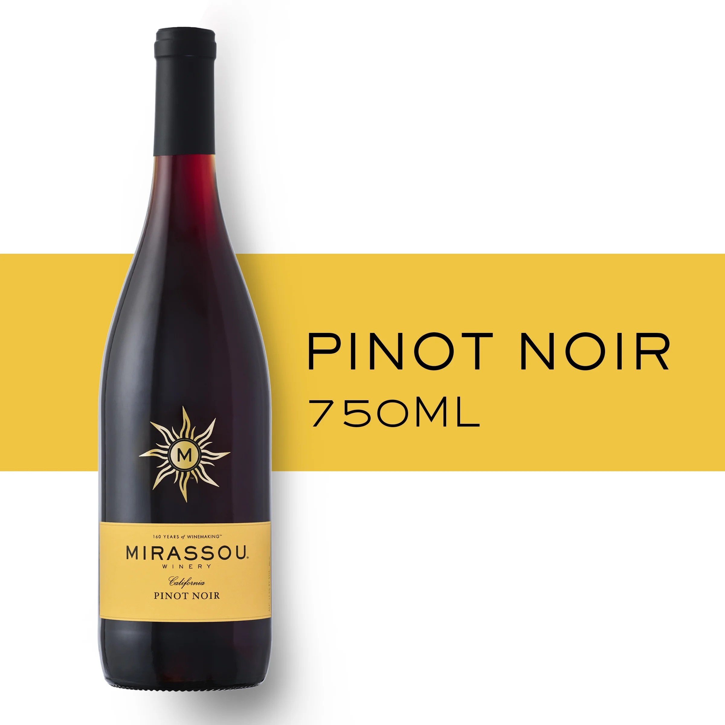 Mirassou Pinot Noir, Red Wine 750 ml