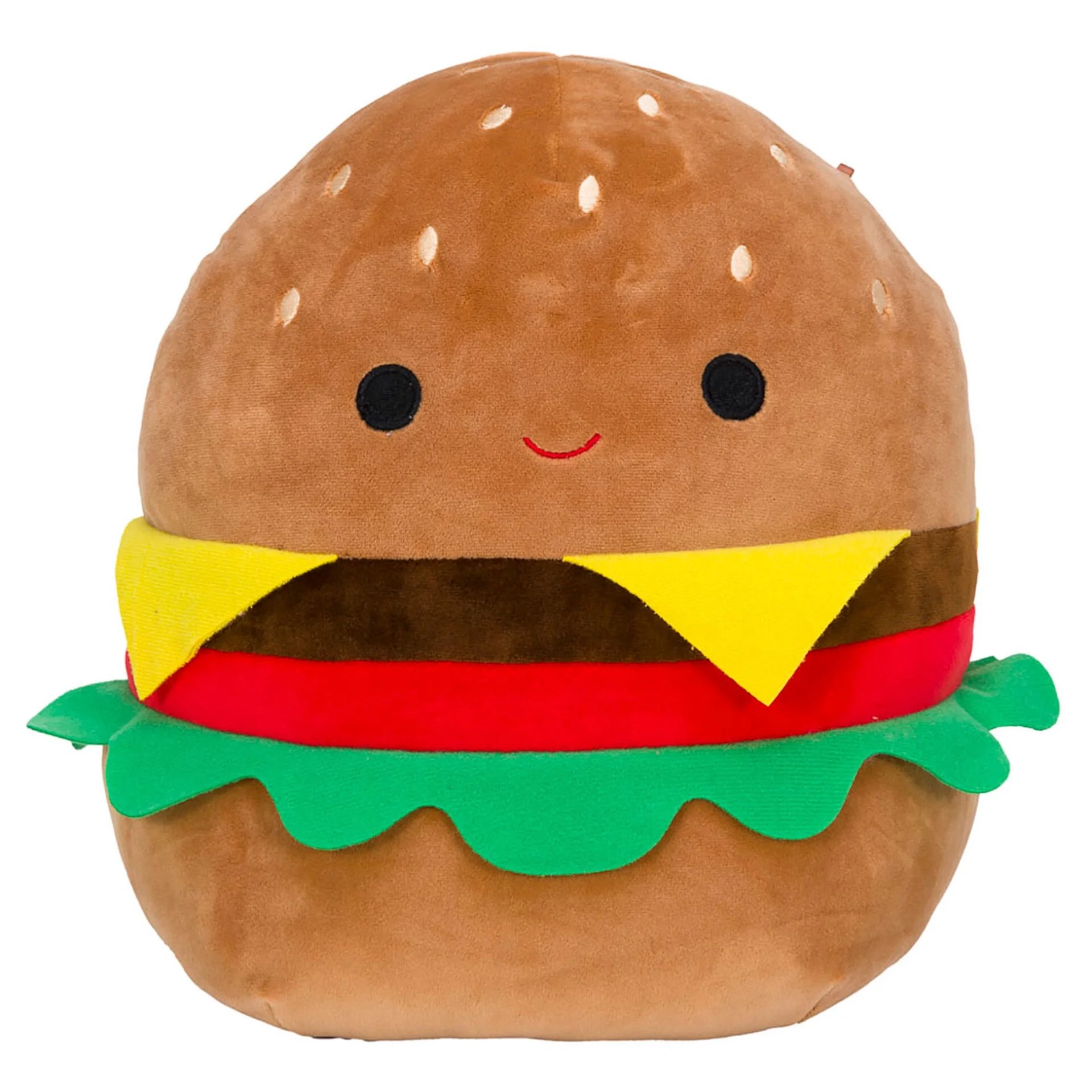 Squishmallow Kellytoy 8" Carl the Cheeseburger