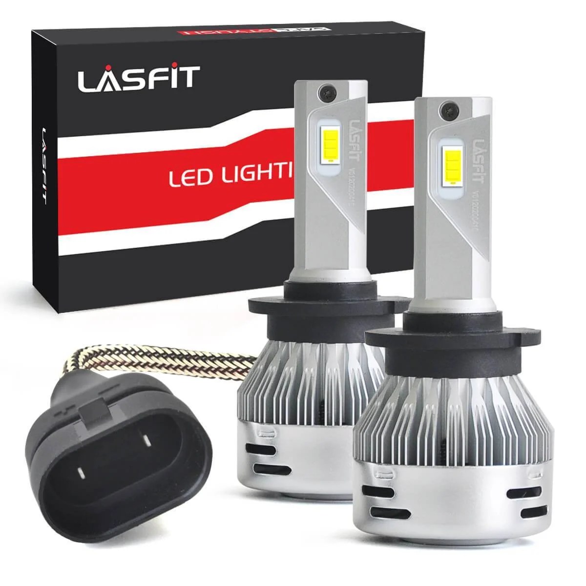 D2S LED Headlight Bulbs, Lasfit D2R D4S D4R LED Headlight HID/XENON