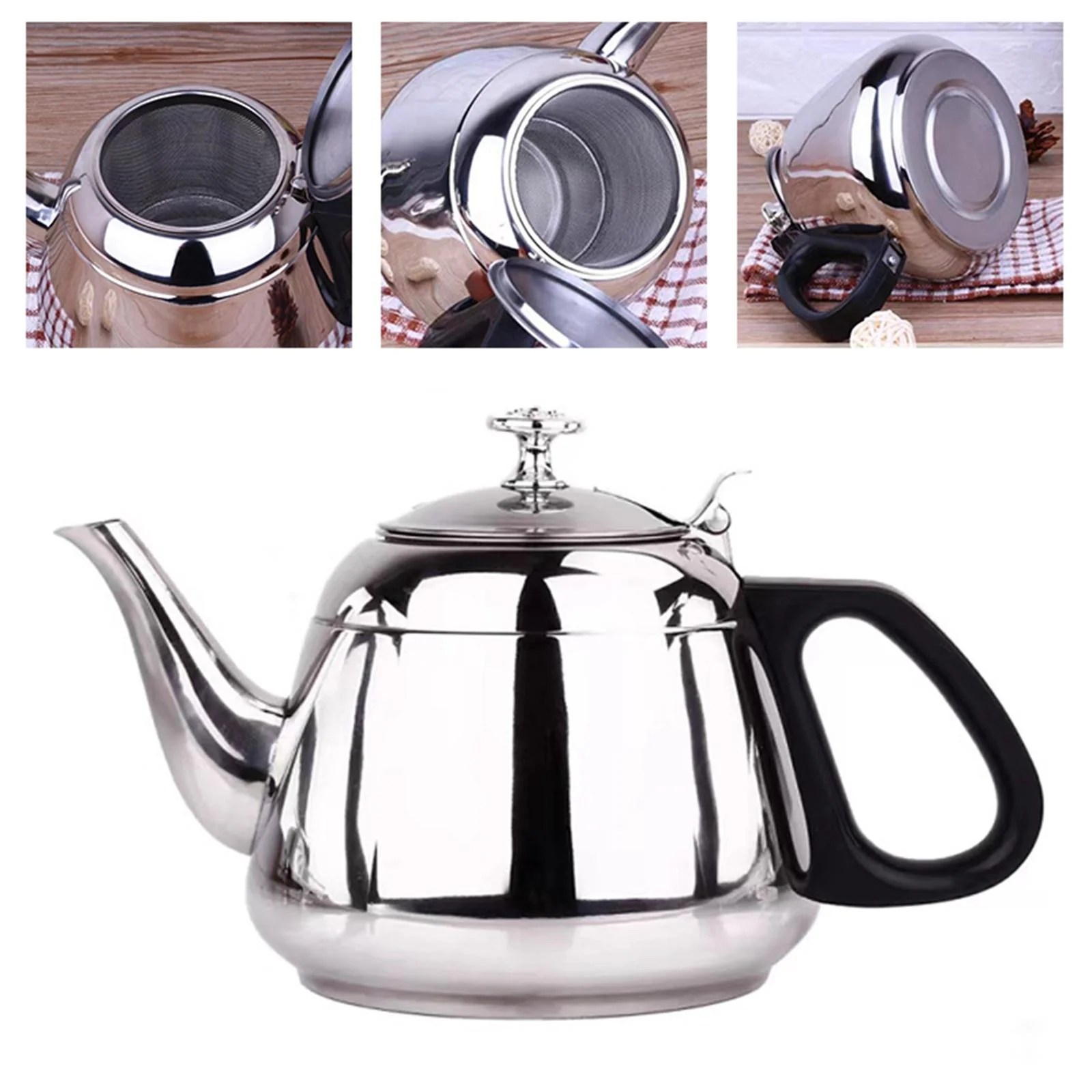 Teapot Kettle Picnic Tea Pot Hiking Teapot for Make Tea Boil Water 2L