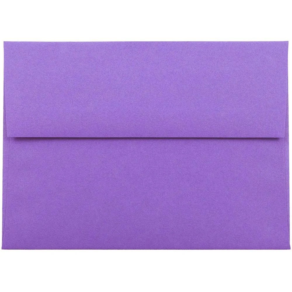 JAM PAPER A6 Colored Invitation Envelopes 120.7 x 165.1 mm (4 3/4" x