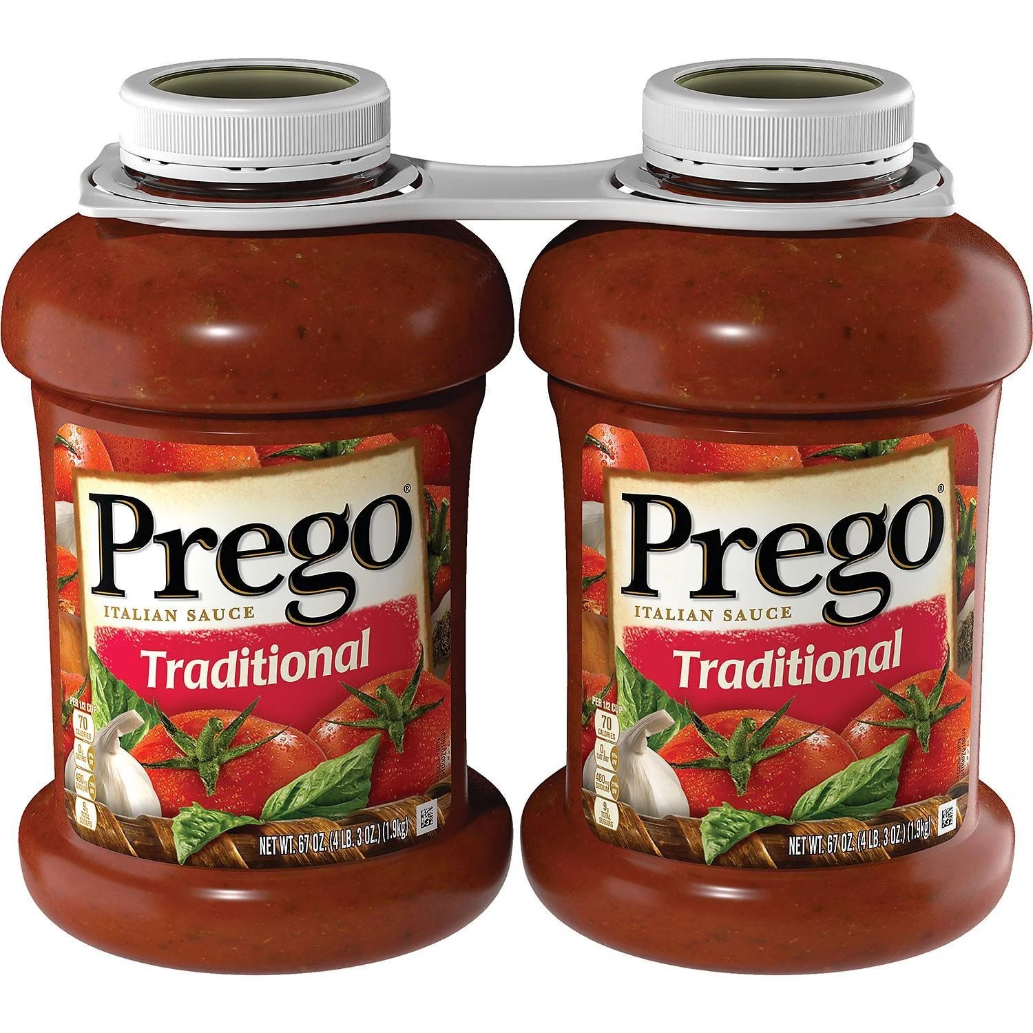 Prego Traditional Italian Sauce (67 oz., 2 pk.)