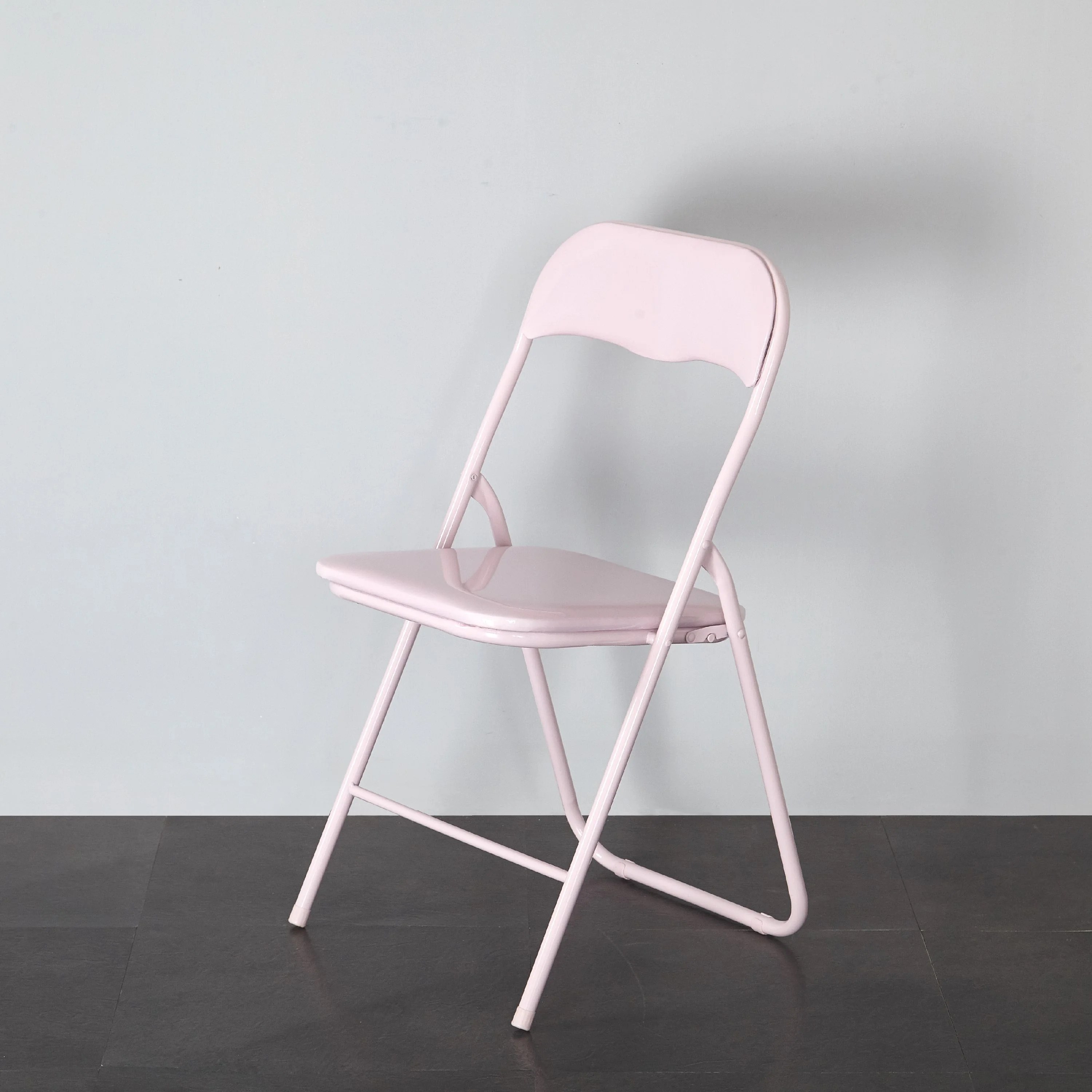 Mainstays Metal Padded Folding Chair, Blush Mainstays Metal Padded Folding Chair, Blush