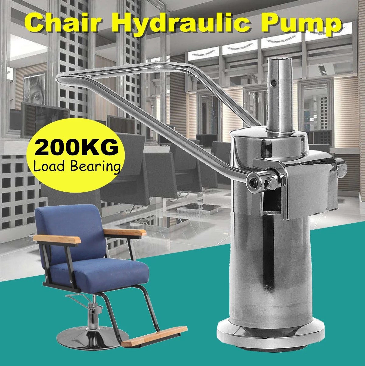 Salon Chair Hydraulic Pump Replacement Heavy Duty Barber Chair Styling Salon Chair Hydraulic Pump Replacement Heavy Duty Barber Chair Styling