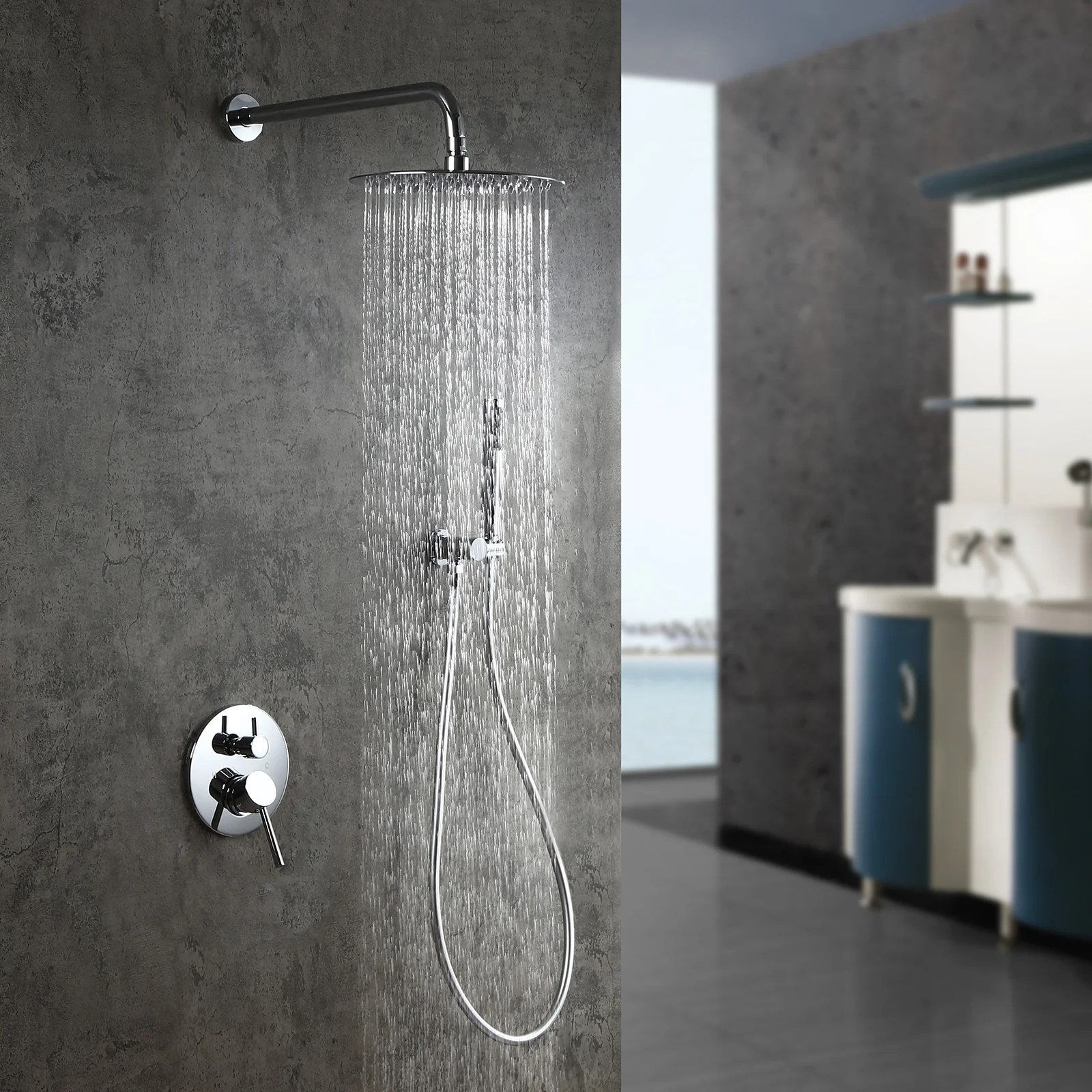 Best Shower Systems With Rain Shower And Handheld