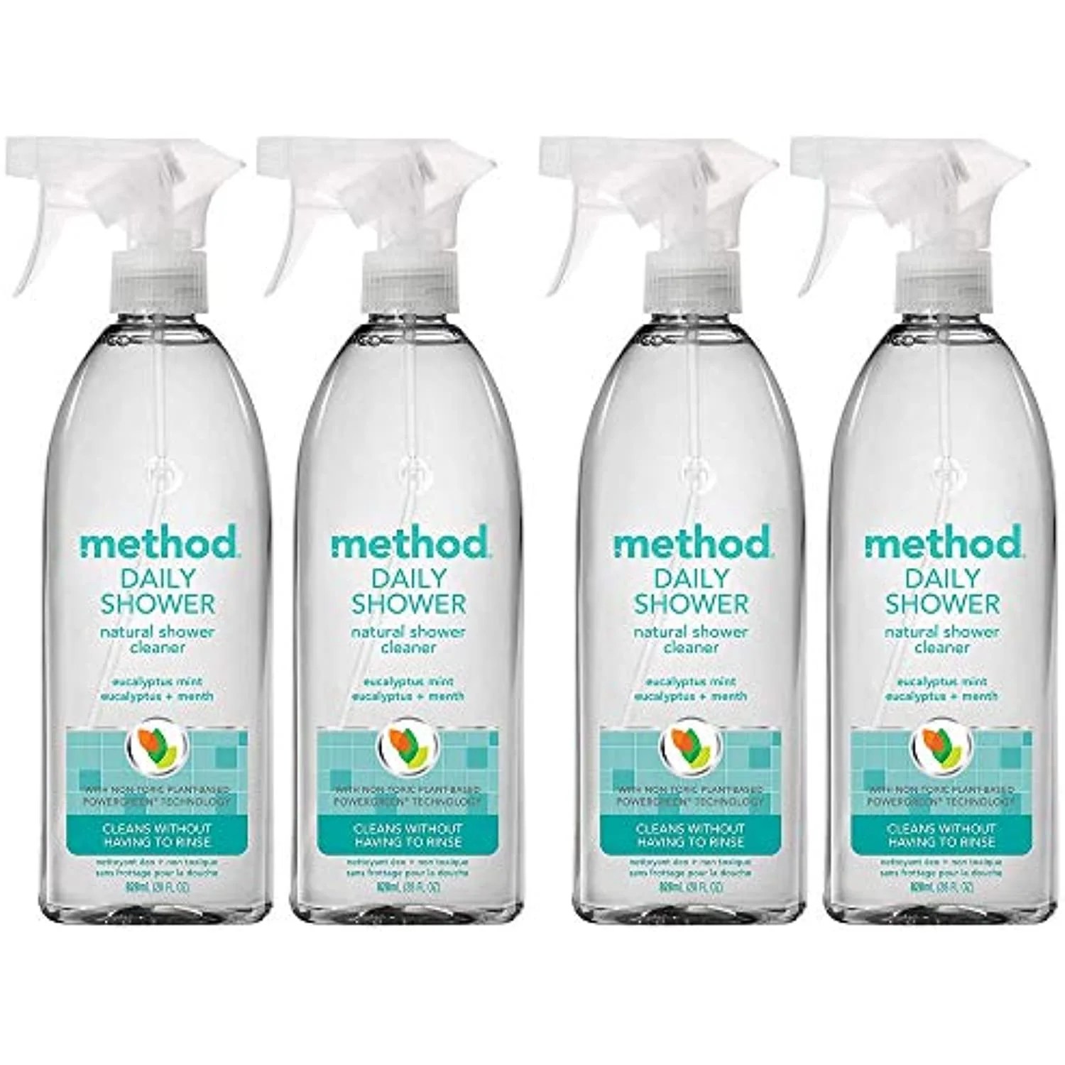 Method Naturally Derived Daily Shower Cleaner Spray, Eucalyptus Mint