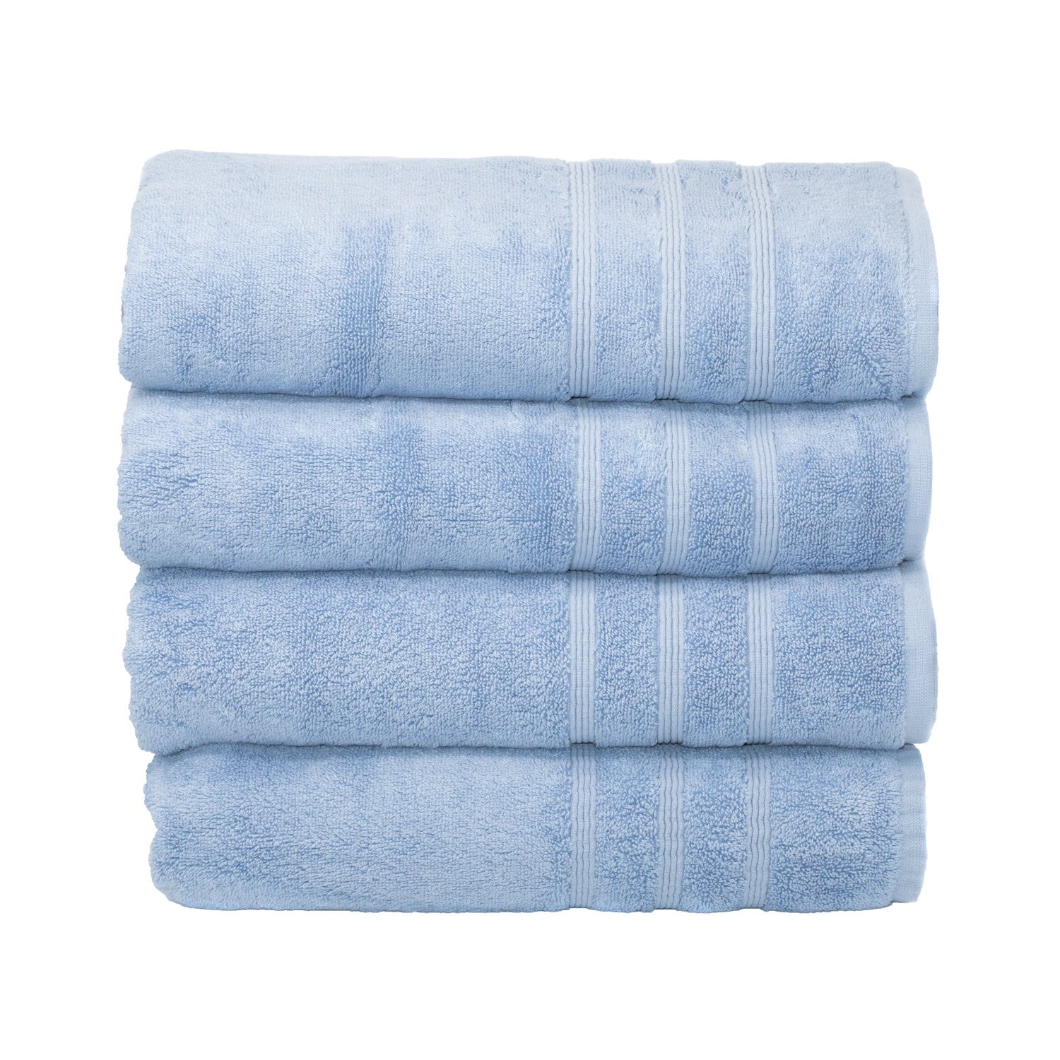 MOSOBAM 700 GSM Hotel Luxury BambooCotton, Bath Towels 30X58, Allure