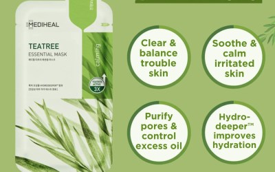 Mediheal Teatree Essential List Masken Review