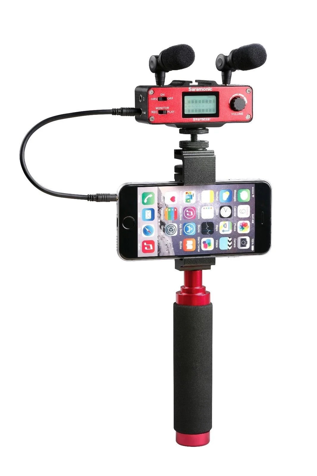 Saramonic SmartMixer Professional Recording Stereo Microphone Rig for