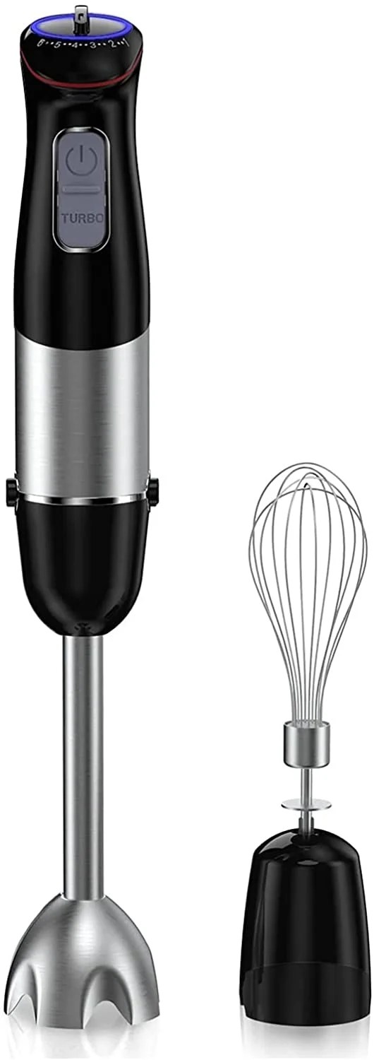 Homgeek Immersion Hand Blender, 500W Multifunctional 2in1 Immersion