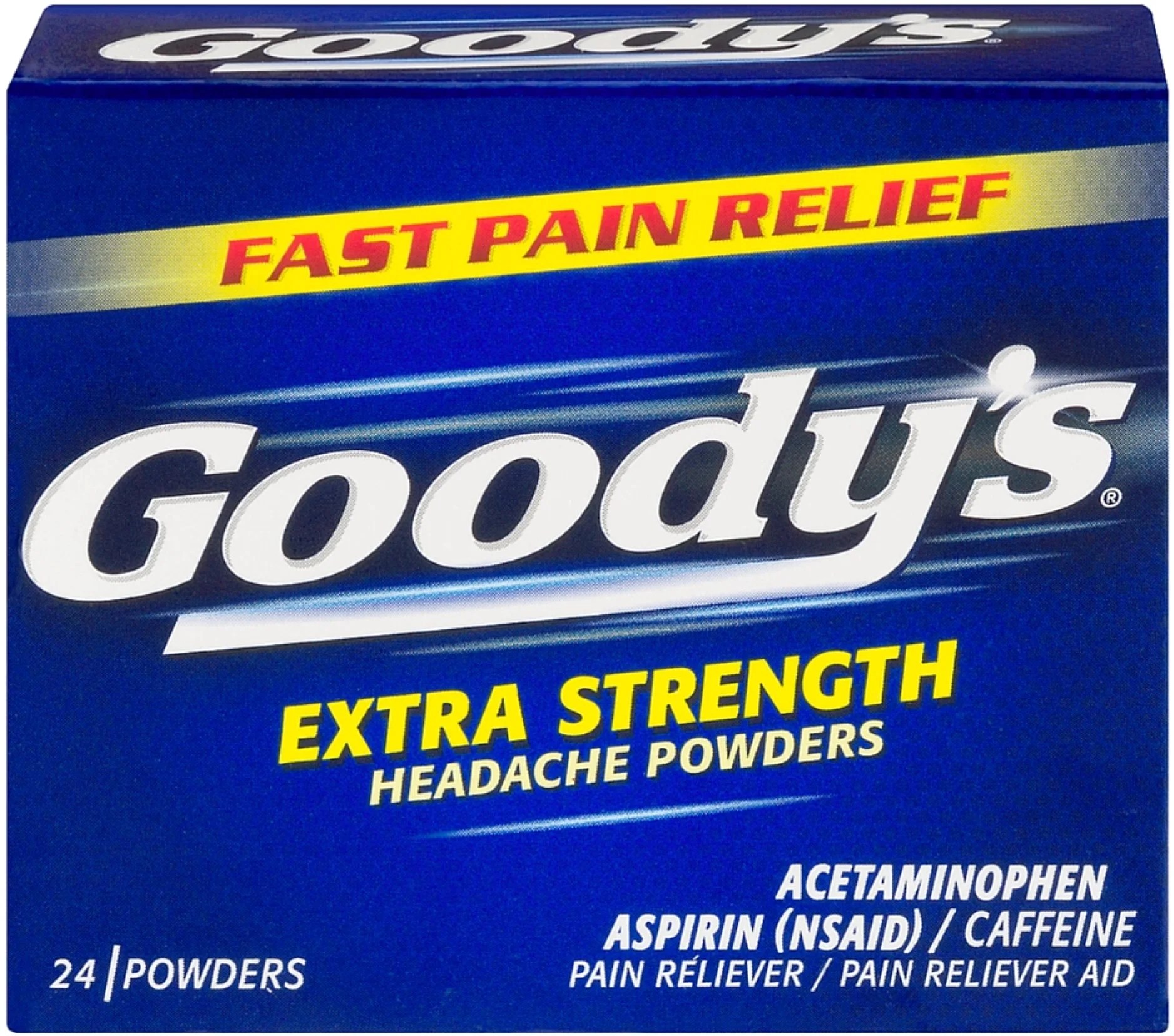Goody's Extra Strength Headache Powders 24 ea (Pack of 3)