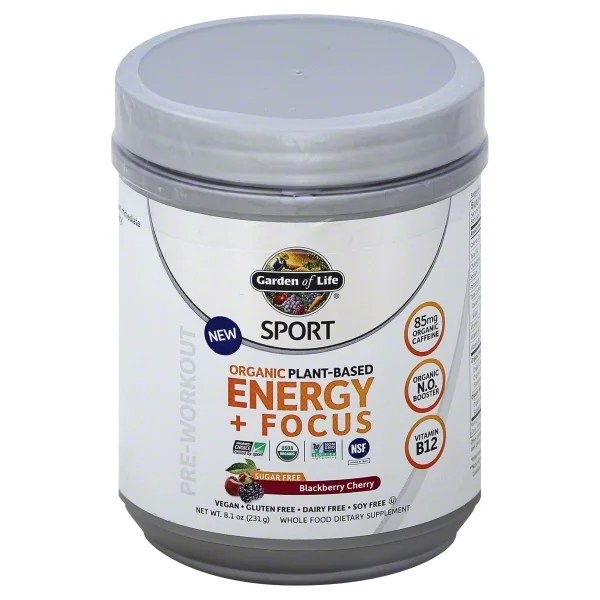 Garden of Life Garden of Life Sport Energy + Focus, 8.1 oz Walmart