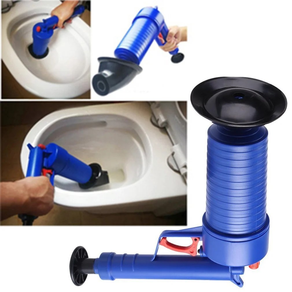 Air Power Drain Blaster Gun High Pressure Powerful Manual Sink Plunger Air Power Drain Blaster Gun High Pressure Powerful Manual Sink Plunger