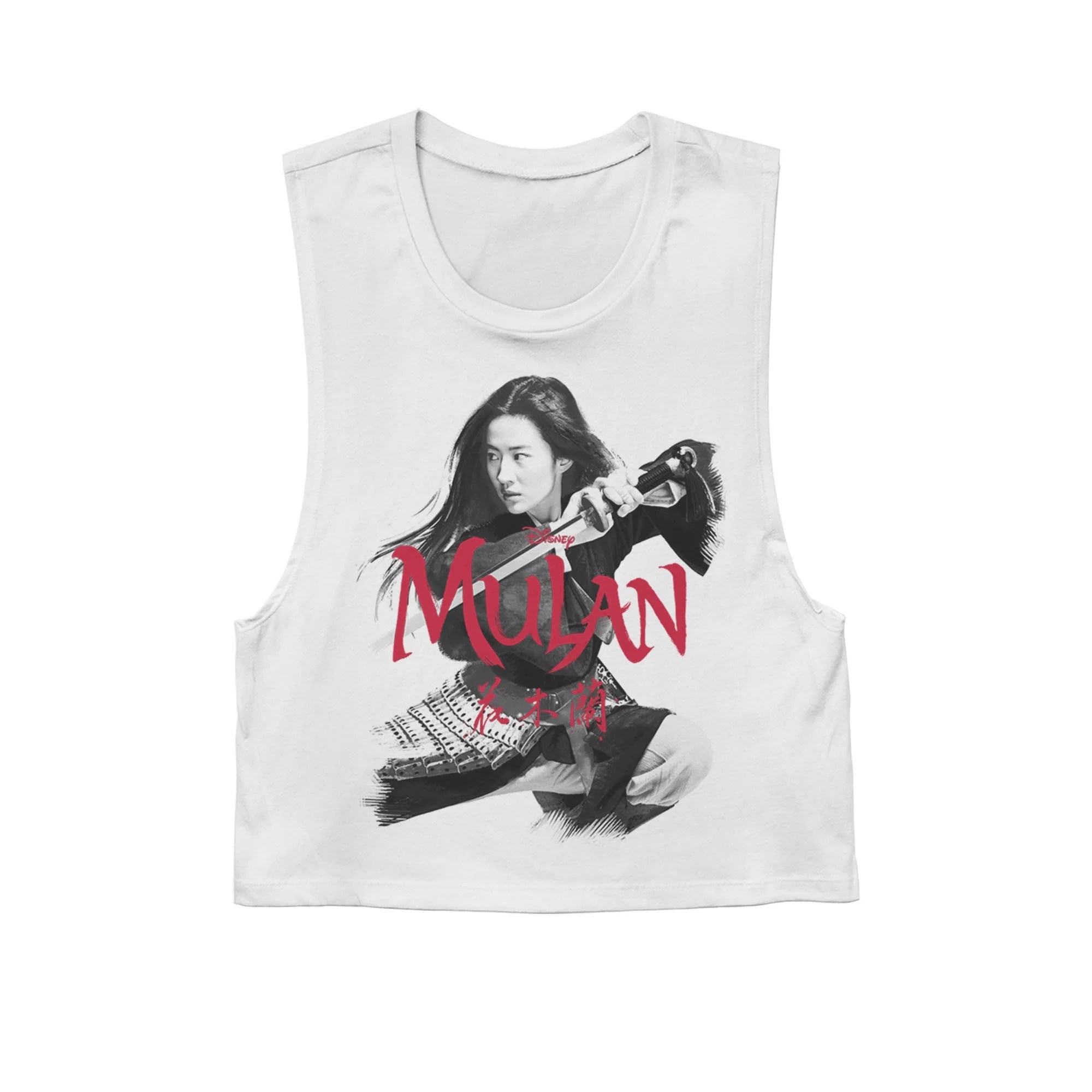 Mulan Disney Mulan Juniors� Shadow Warrior Muscle Tee Mulan Disney Mulan Juniors� Shadow Warrior Muscle Tee