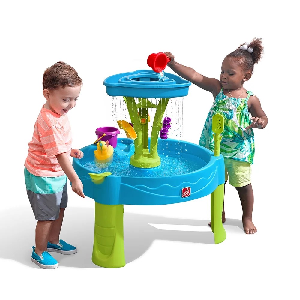 Step2 Summer Showers Splash Tower Water Table for Toddlers Walmart