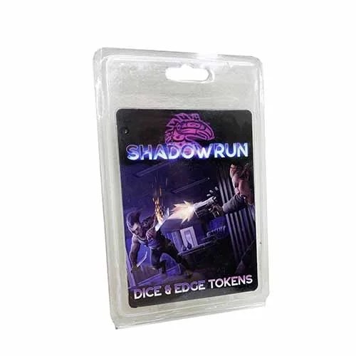 Shadowrun 6E RPG Dice & Edge Tokens 2nd Green