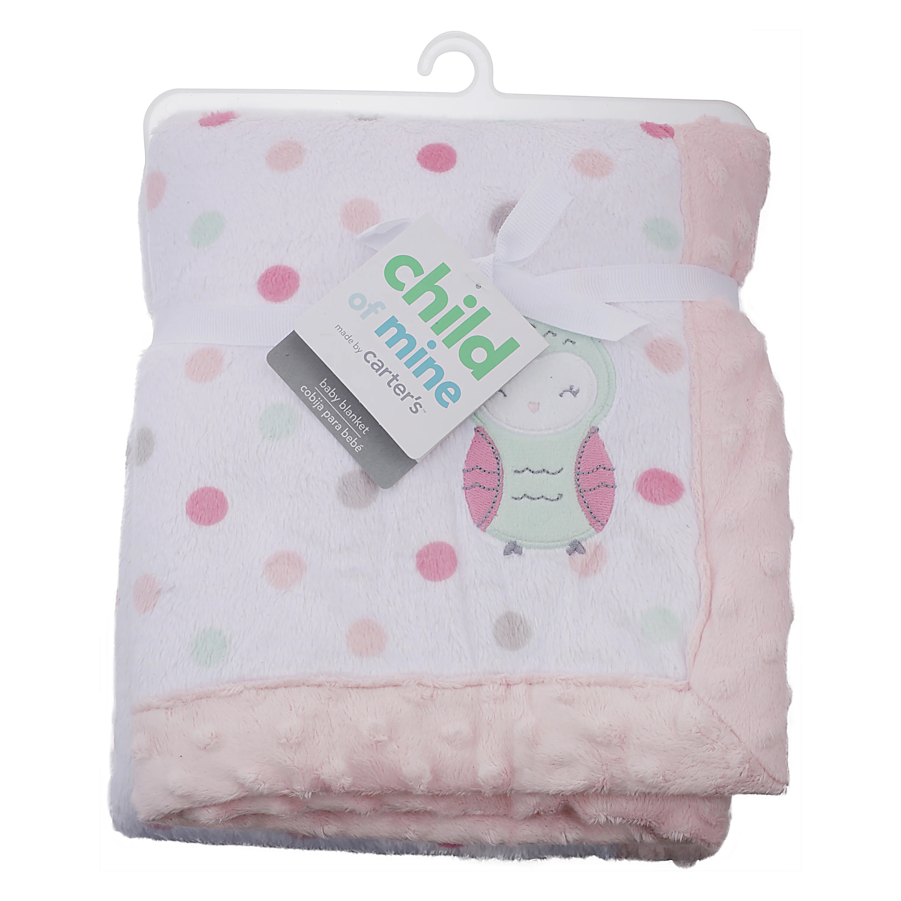 Child of Mine Baby Blanket, Girl Owl