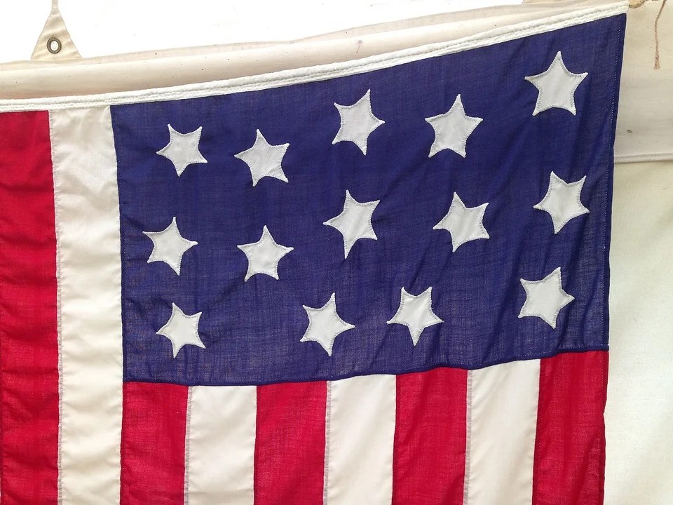 PeelnStick Poster of Heritage American Flag Flag War Of 1812 Stars