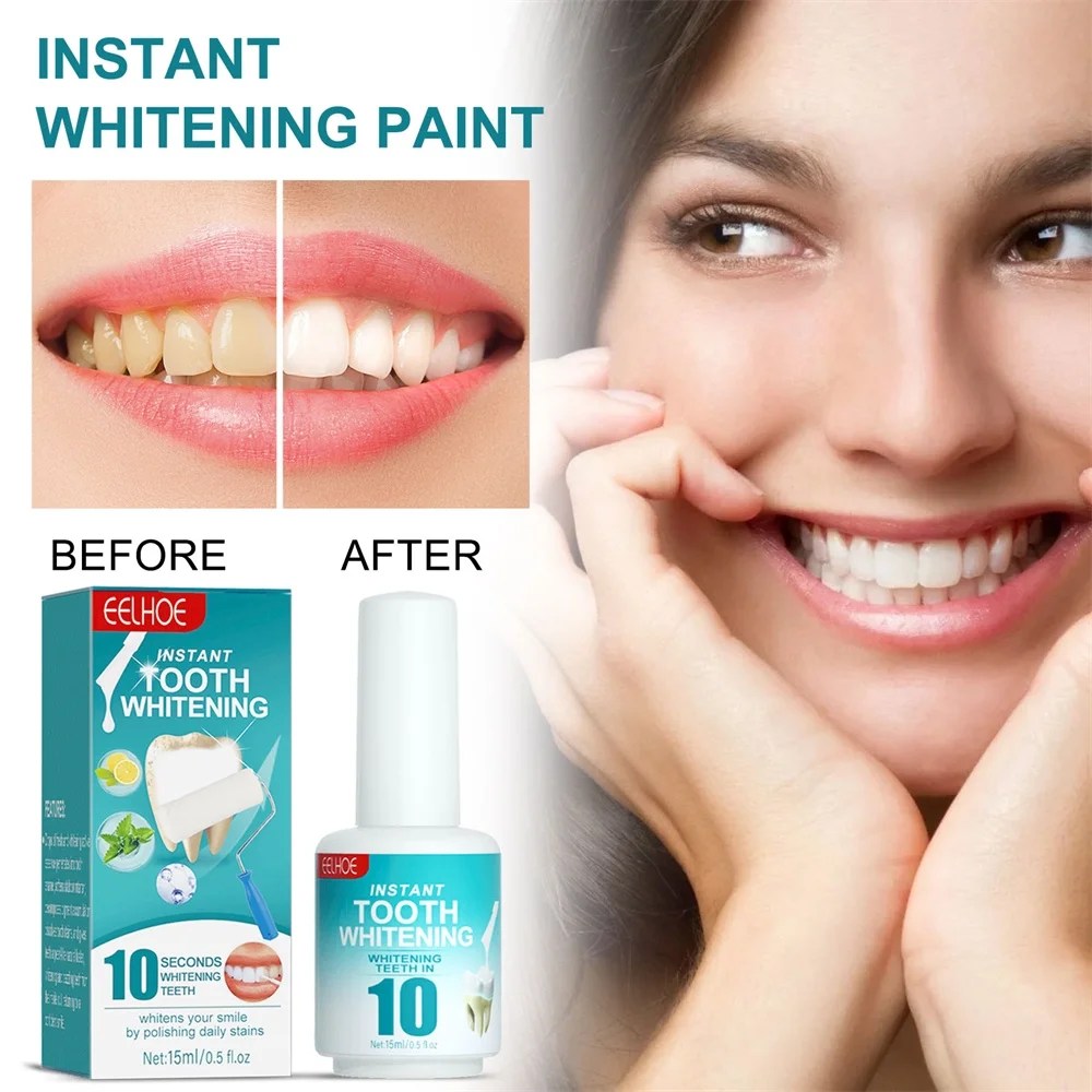 Tooth Paint, Tooth Polish Uptight White, Instant Whitening Paint for