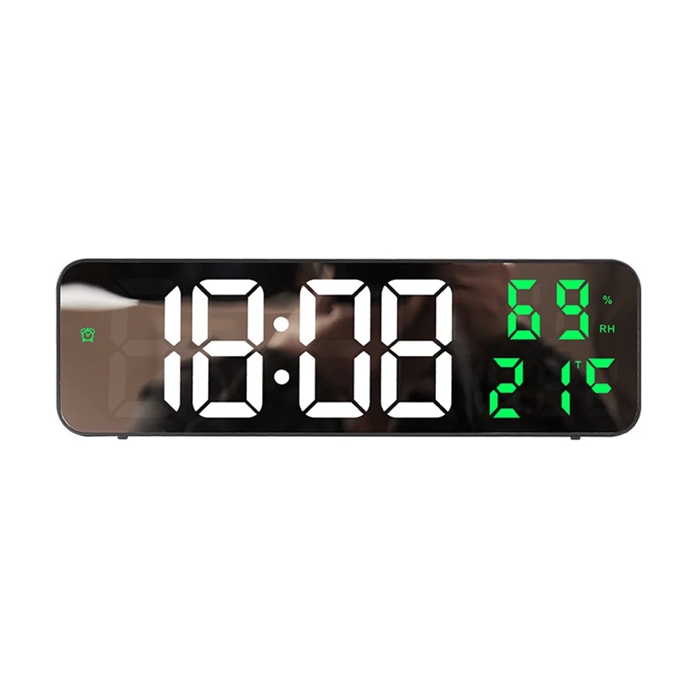 RONSHIN Led Digital Wall Clock Large Screen Wallmounted Time