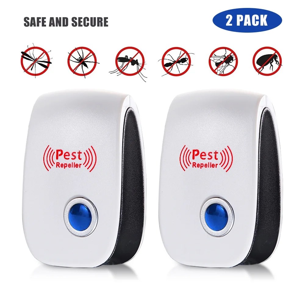 Ultrasonic Pest Repeller 2 Packs,Upgraded Electronic Pest Repellent