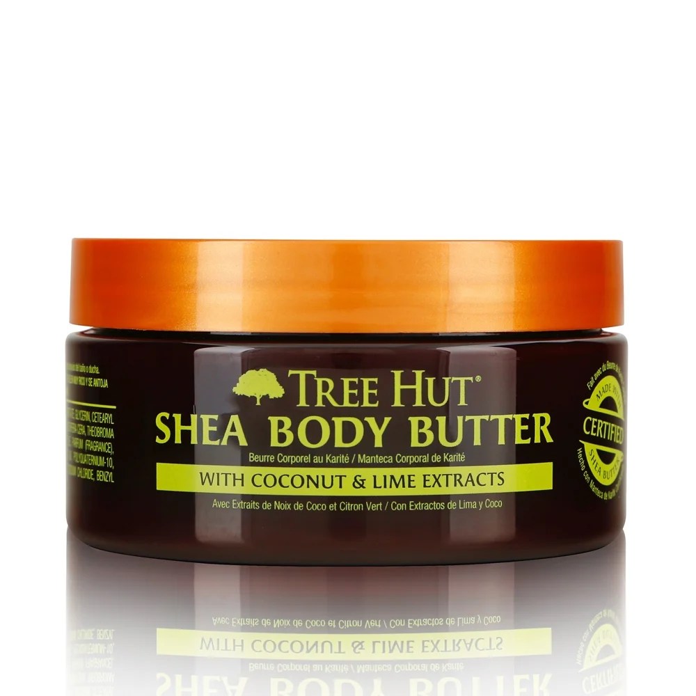 Tree Hut 24 Hour Intense Hydrating Shea Body Butter Coconut Lime, 7 oz