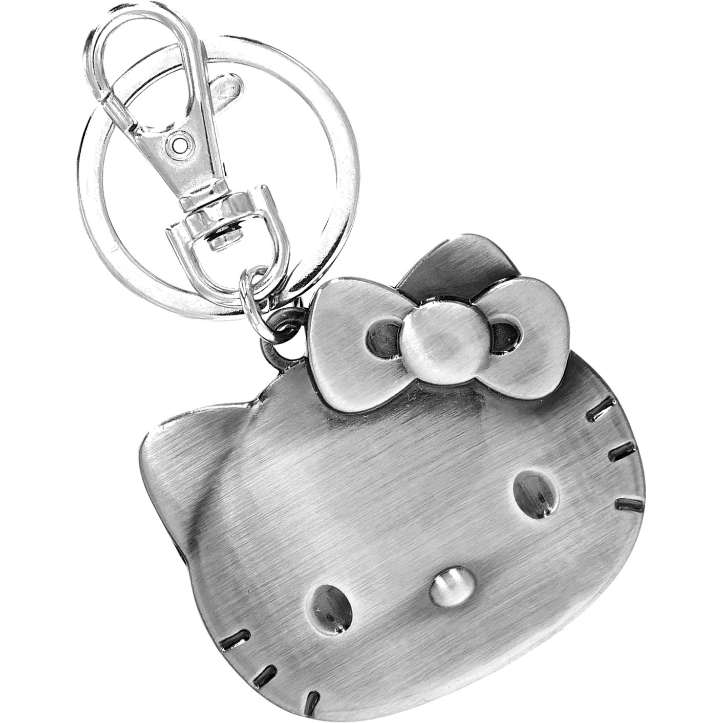 Hello Kitty SANRIO Hello Kitty Head Pewter Key Ring Keychain