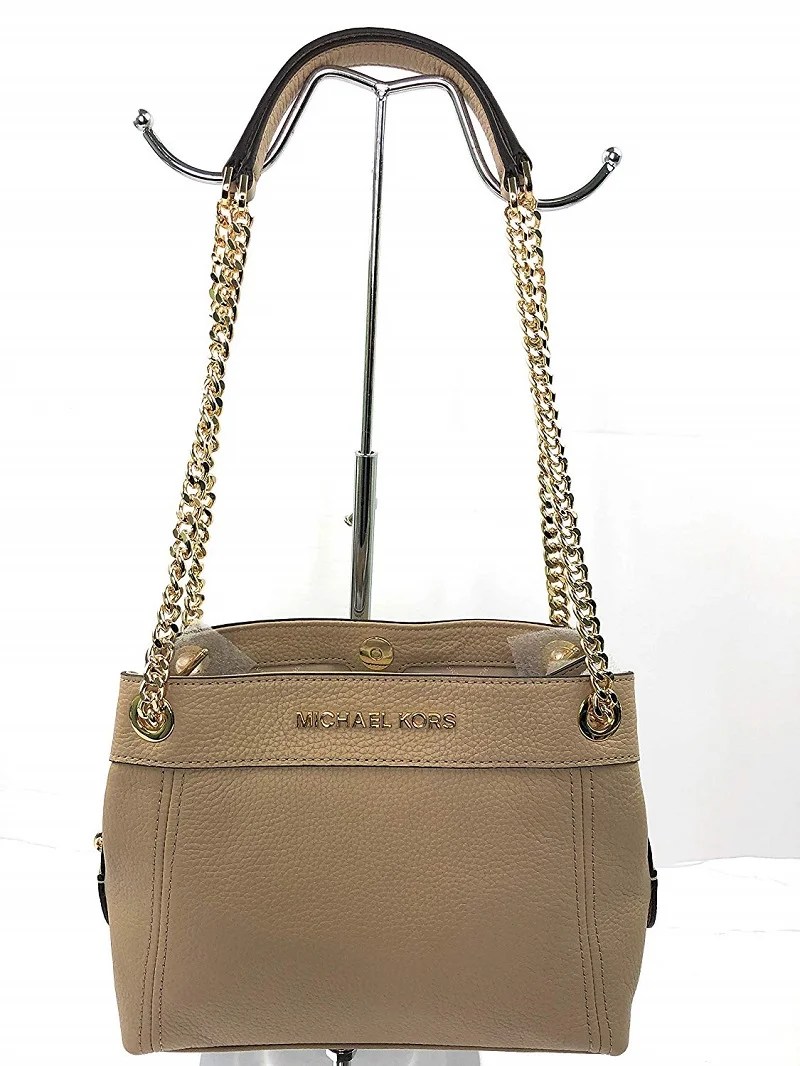Michael Kors Jet Set Large Leather Chain Shoulder Purse