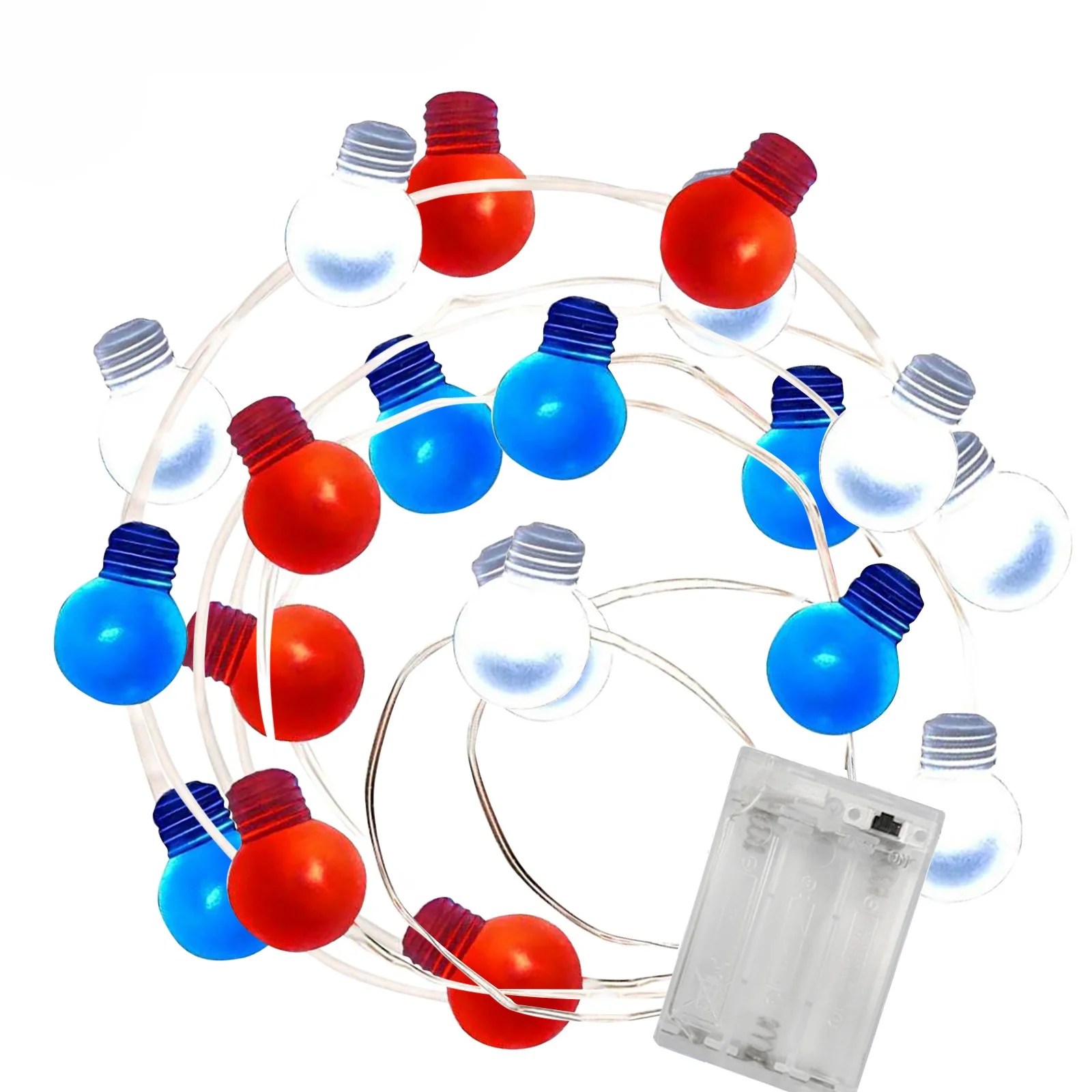 Dyfzdhu 4Th Of July Decorations Usa String Lights July 4Th Independence