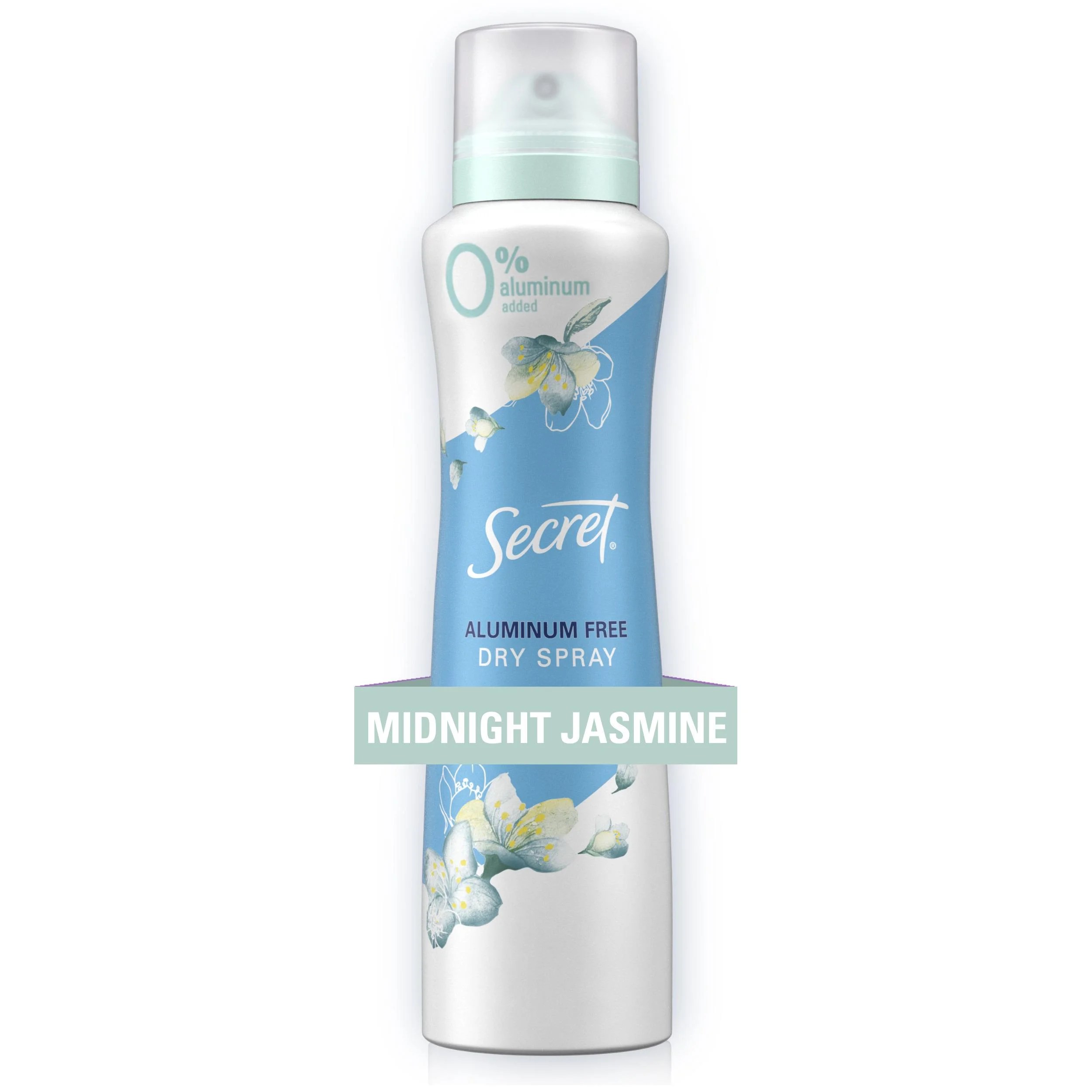 Secret Dry Spray Aluminum Free Deodorant for Women, Midnight Jasmine, 4