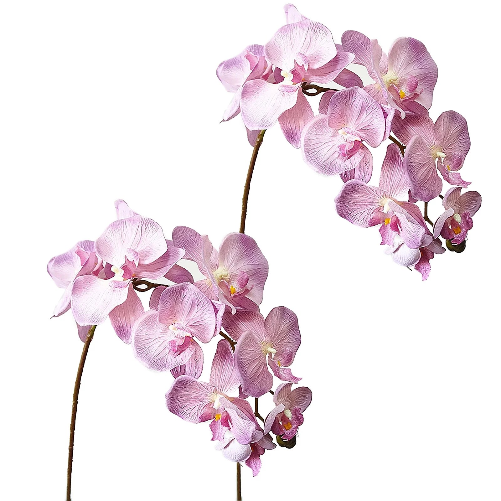 10 Phalaenopsis Artifical Flower Artificial Orchid Simulation Plant DIY