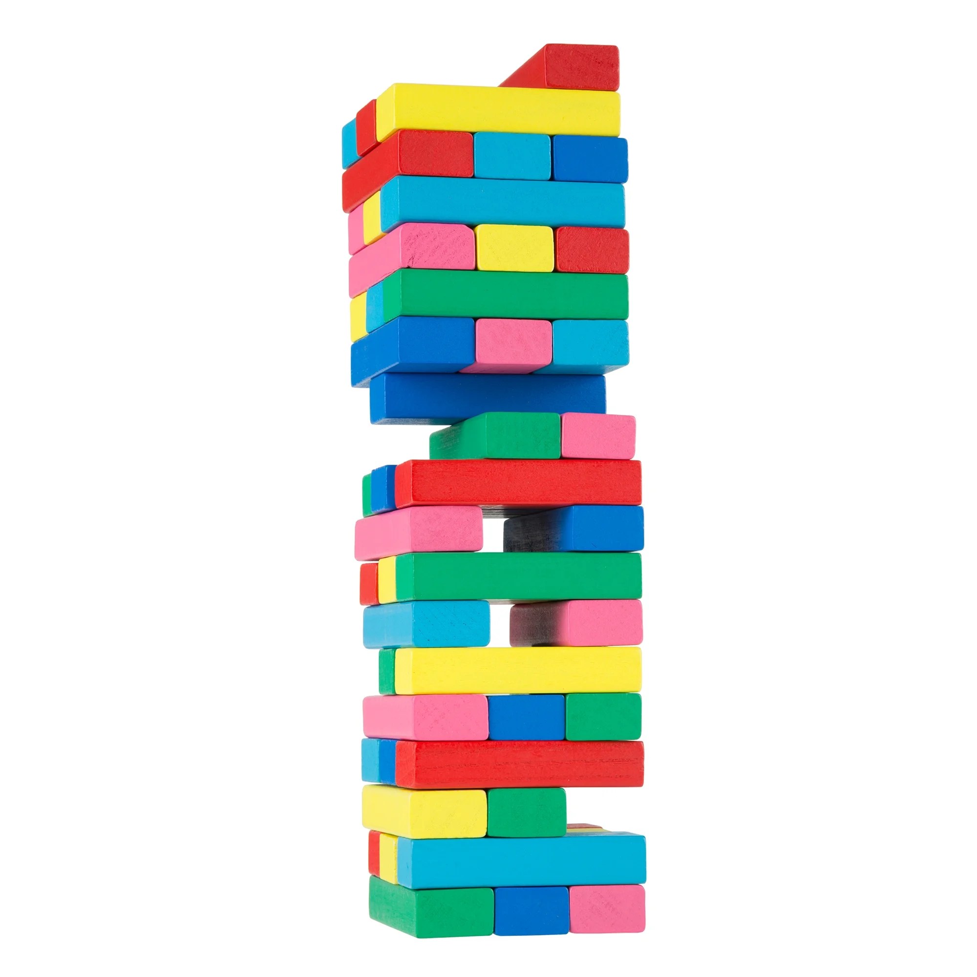 Classic Wooden Blocks Stacking Game for Indoor and Outdoor